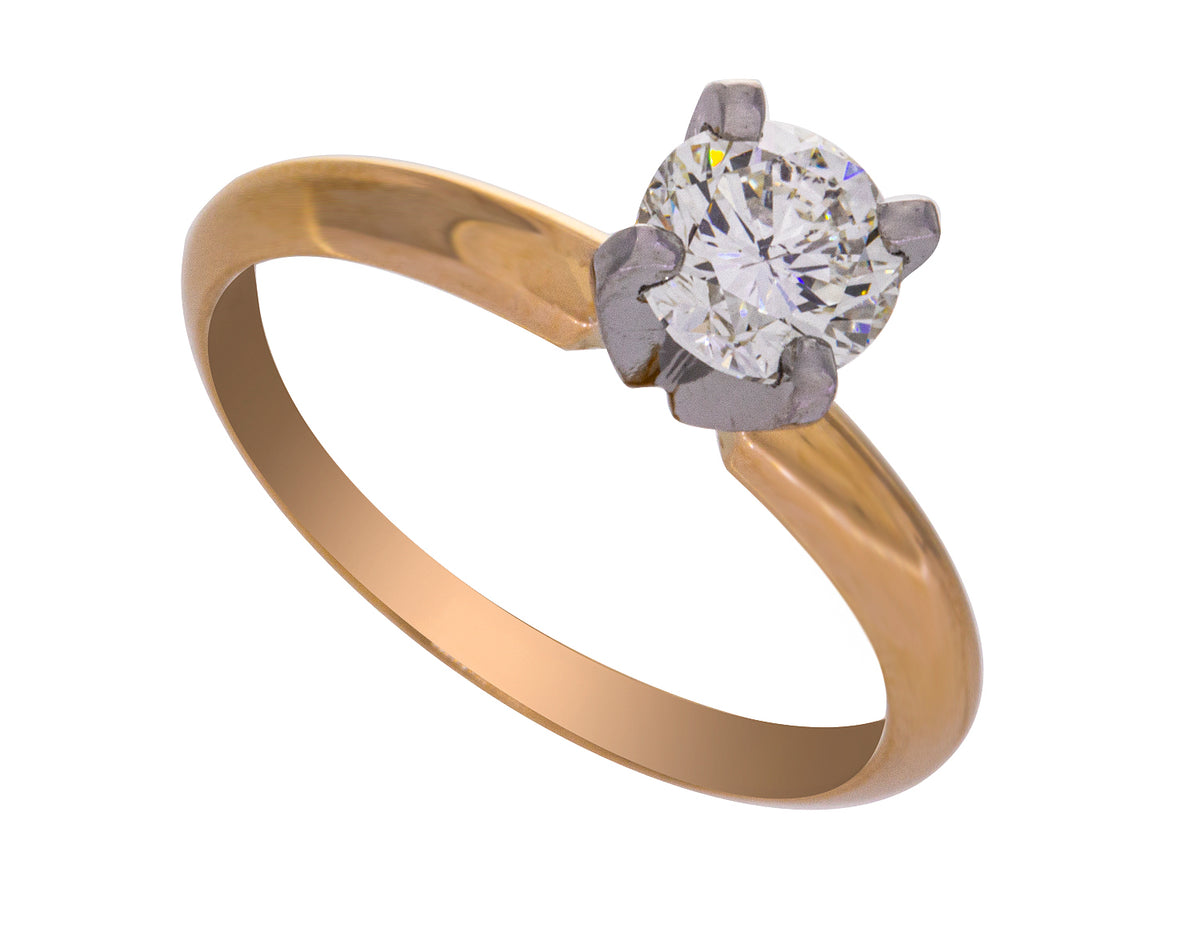 3/4ct. Newborn Lab Created Diamond Engagement Ring in 14K Yellow Gold