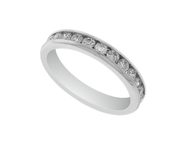3/4ct. t.w. Round Diamond Ring in 14K White Gold