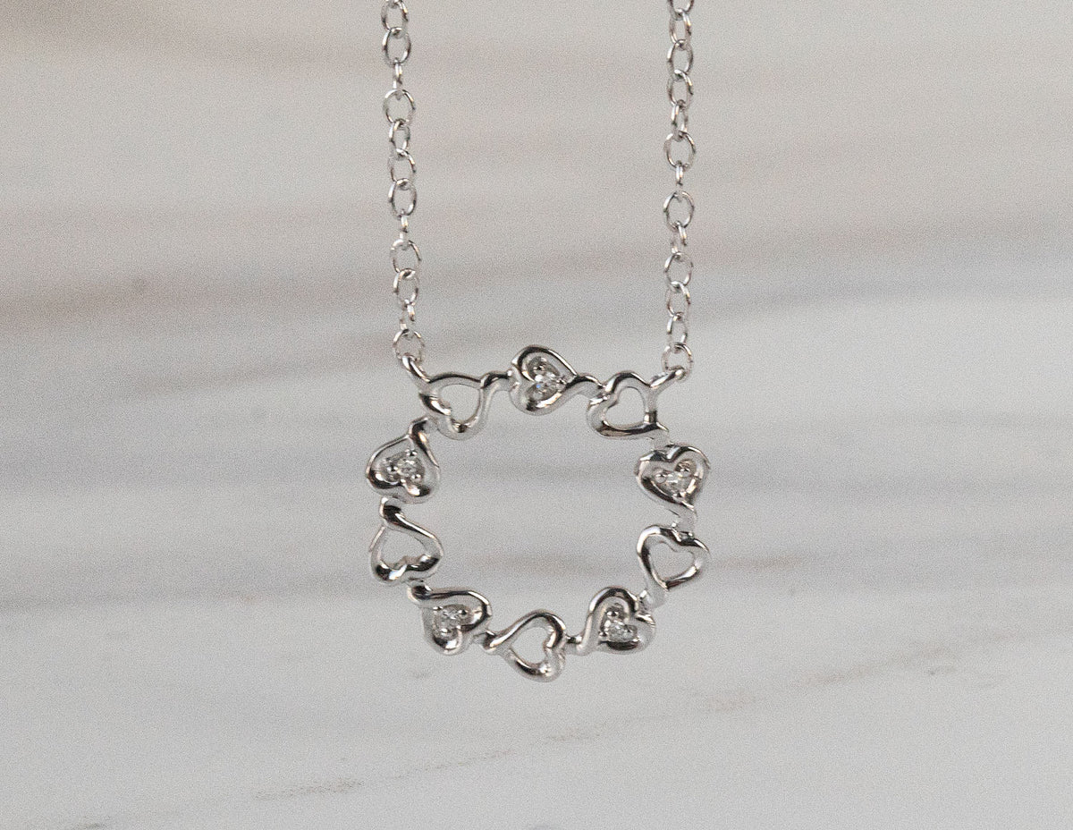.02ct. t.w. Diamond Pendant in Sterling Silver