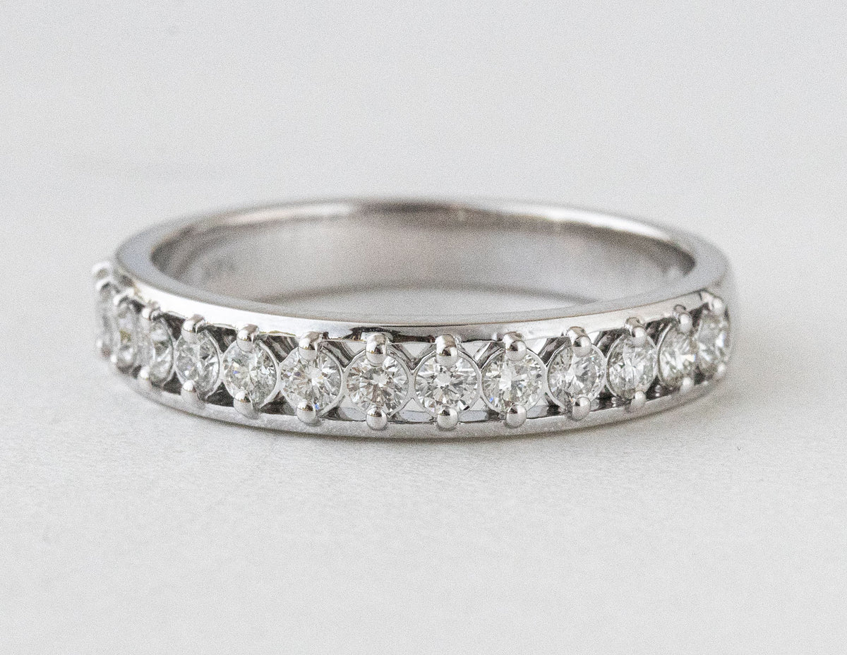 2/5ct. t.w. Diamond Anniversary Ring in 14K White Gold