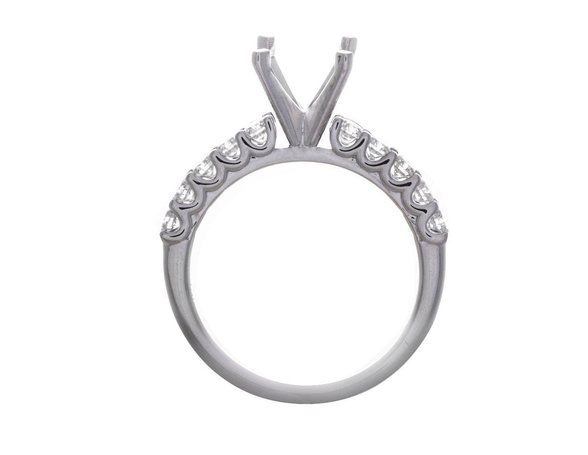 2/5ct. t.w. Diamond Engagement Ring in 14K White Gold