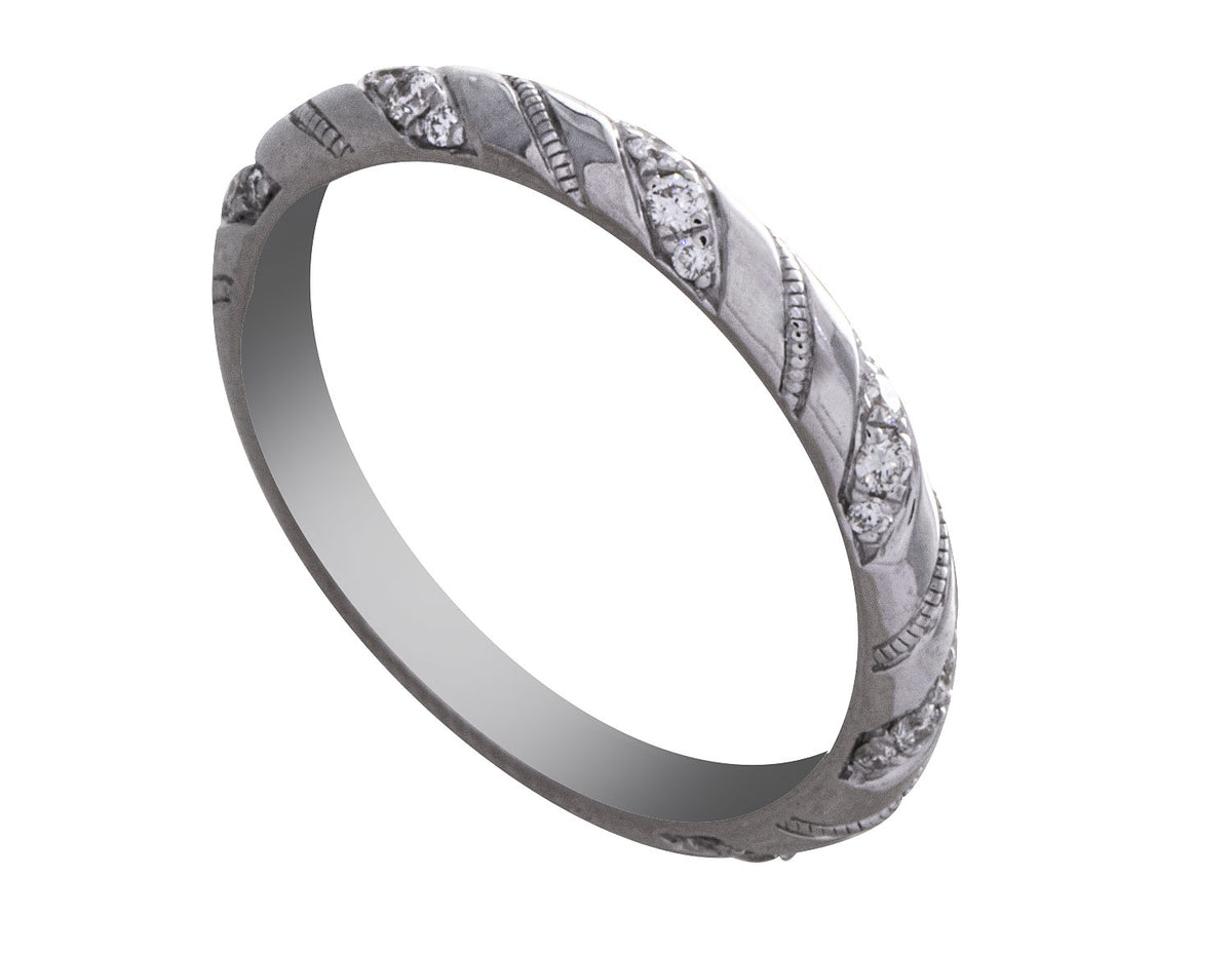 1/6ct. t.w. Diamond Fashion Ring in 14K White Gold