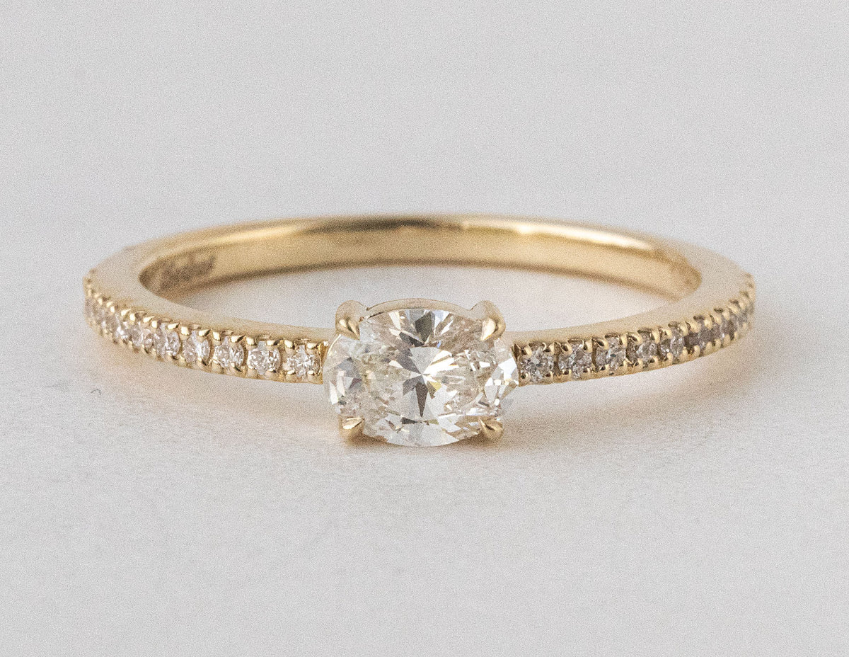 2/5ct. t.w. Diamond Promise Ring in 10K Yellow Gold