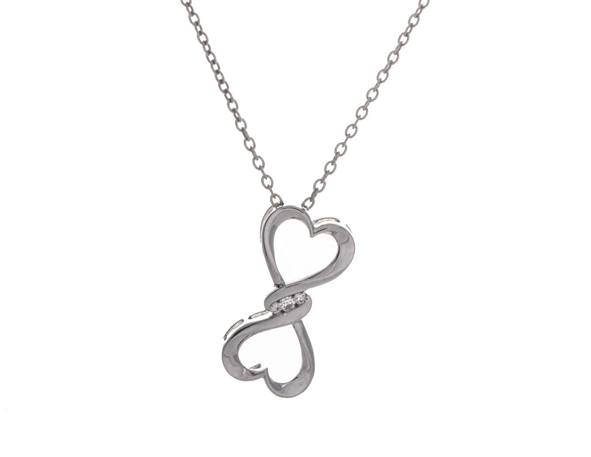 .03ct. t.w. Diamond Pendant in Sterling Silver