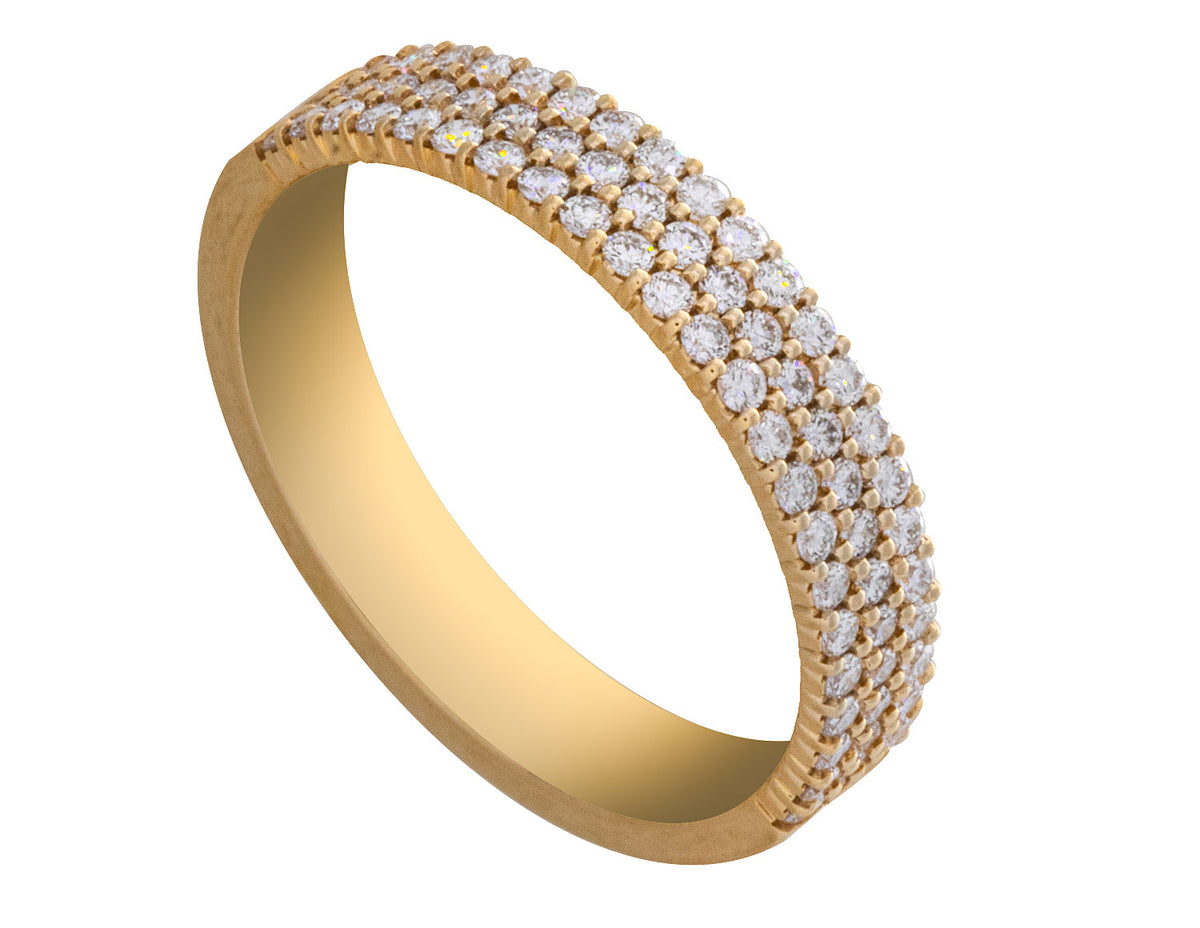 1/2ct. t.w. Diamond Anniversary Ring in 14K Yellow Gold