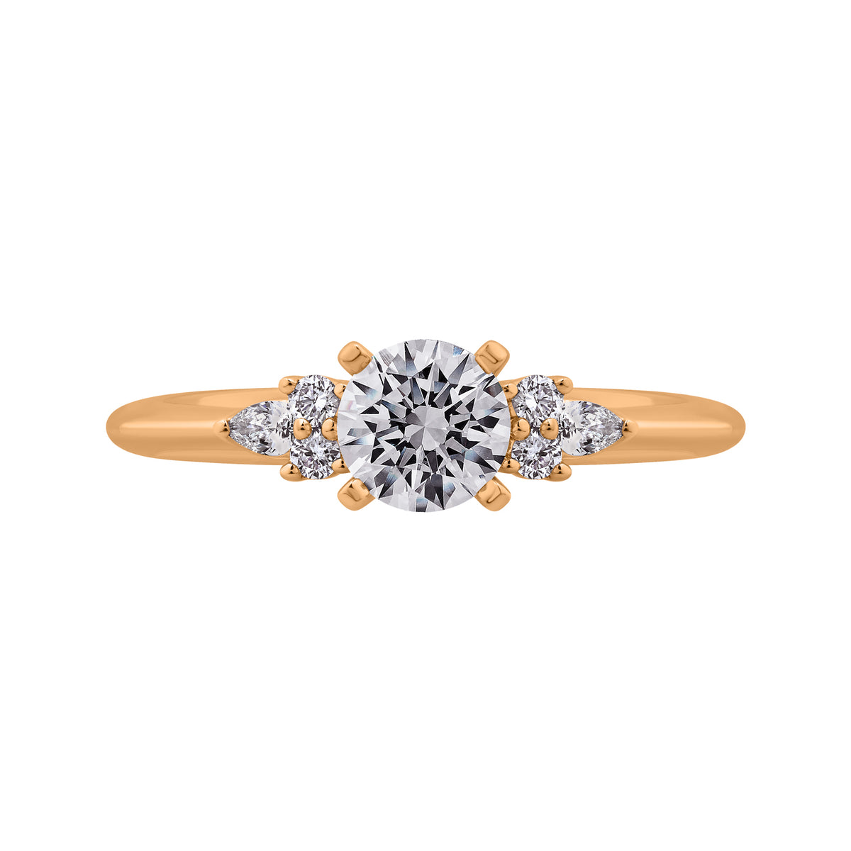 1/6ct. t.w. Diamond Engagement Ring in 14K Yellow Gold