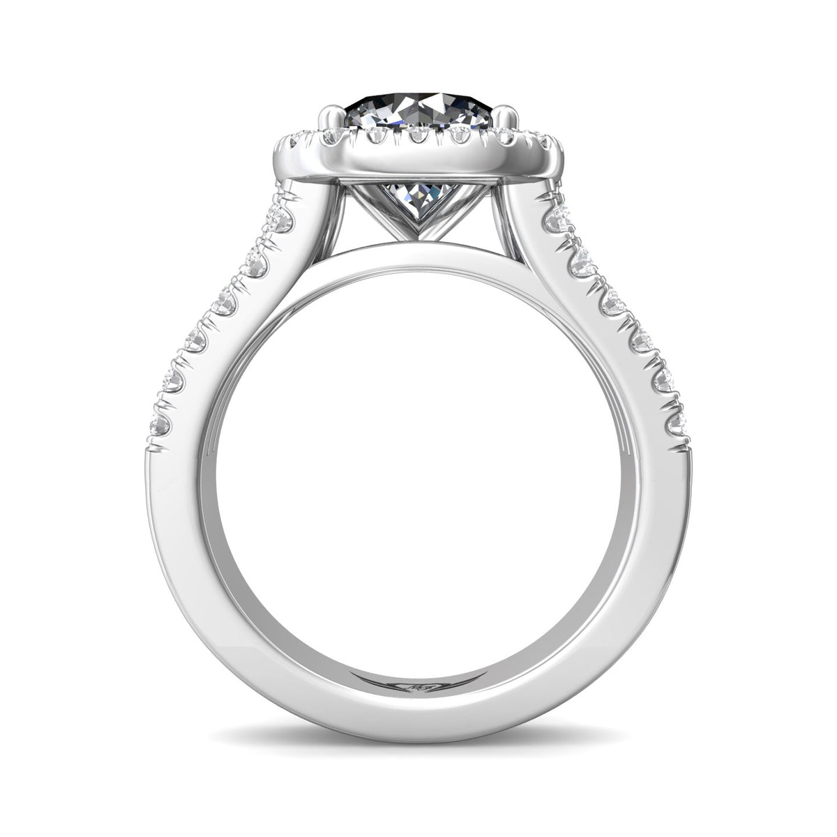 1ct. t.w. Diamond Engagement Ring in 14K White Gold