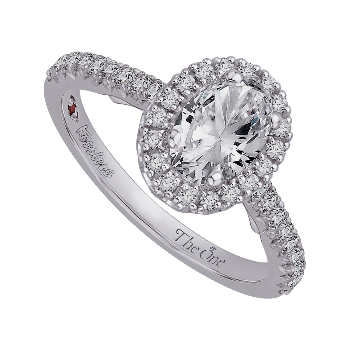 1/2ct. t.w. Round Cut Diamond Engagement Ring in 14K White Gold