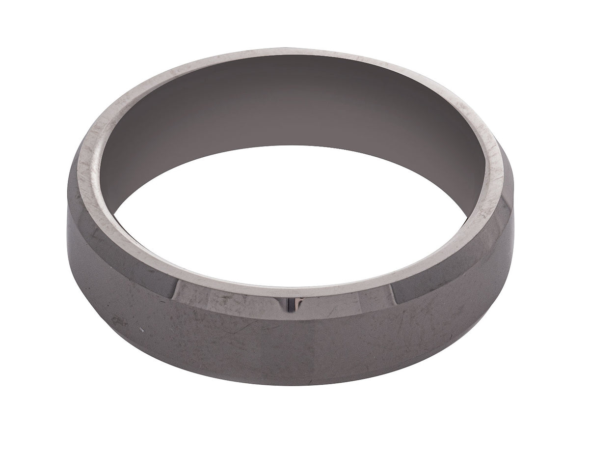 6mm High Polish Men's Wedding Band in Tantalum