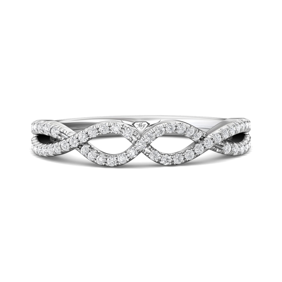 1/4ct. t.w. Diamond Wedding Ring in 14K White Gold