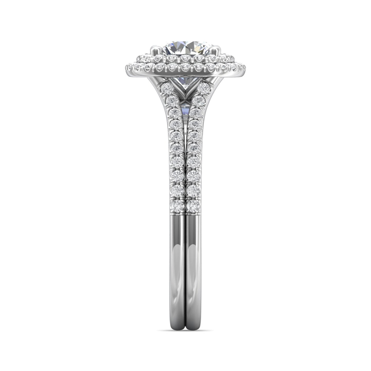 1/2ct. t.w. Diamond Engagement Ring in 14K White Gold