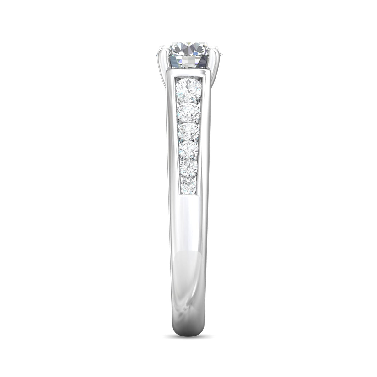 1/3ct. t.w. Diamond Engagement Ring in 14K White Gold
