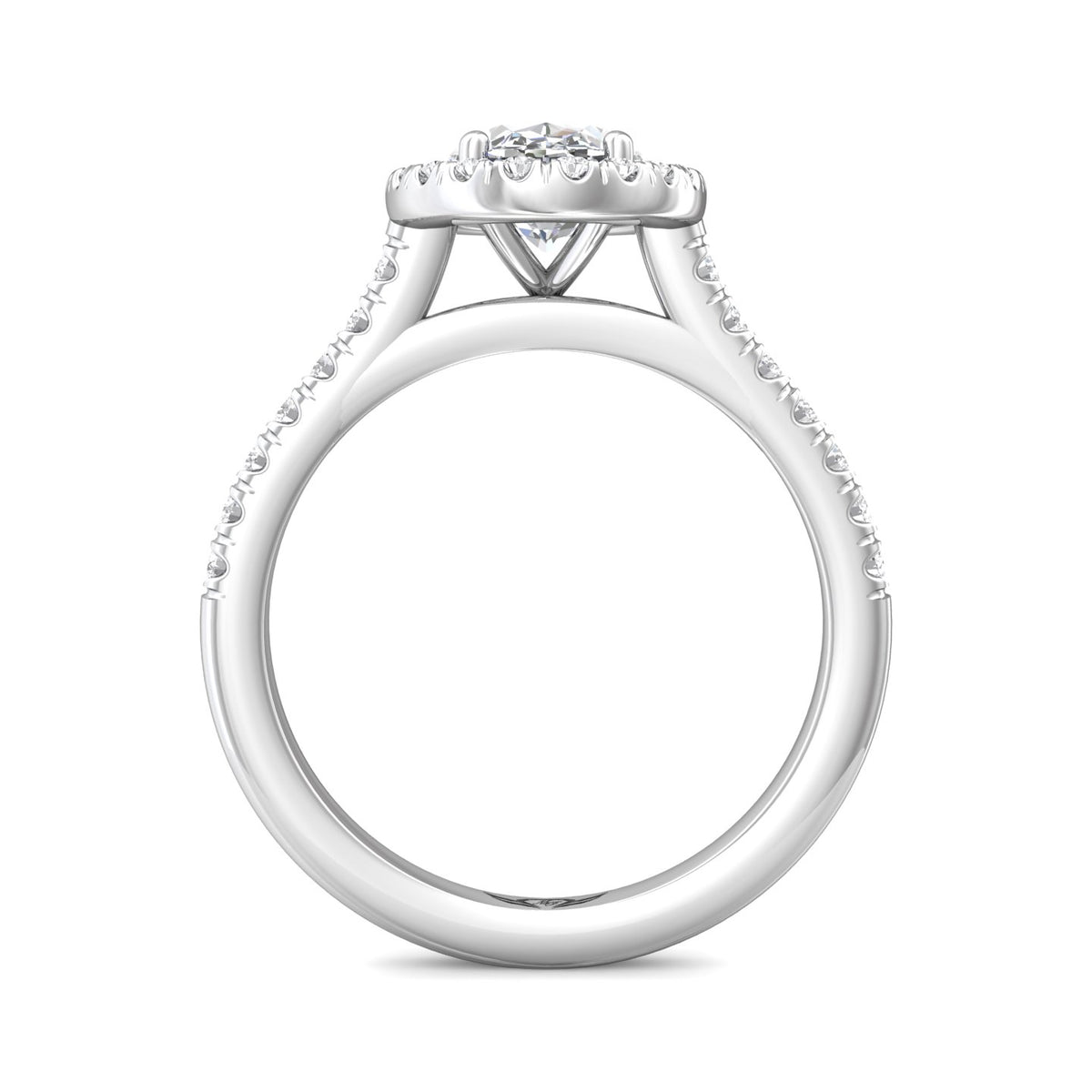 1/3ct. t.w. Diamond Engagement Ring in 14K White Gold