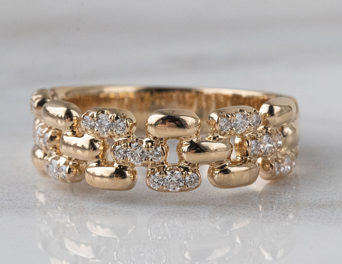 1/5ct. t.w. Diamond Ring in 14K Yellow Gold