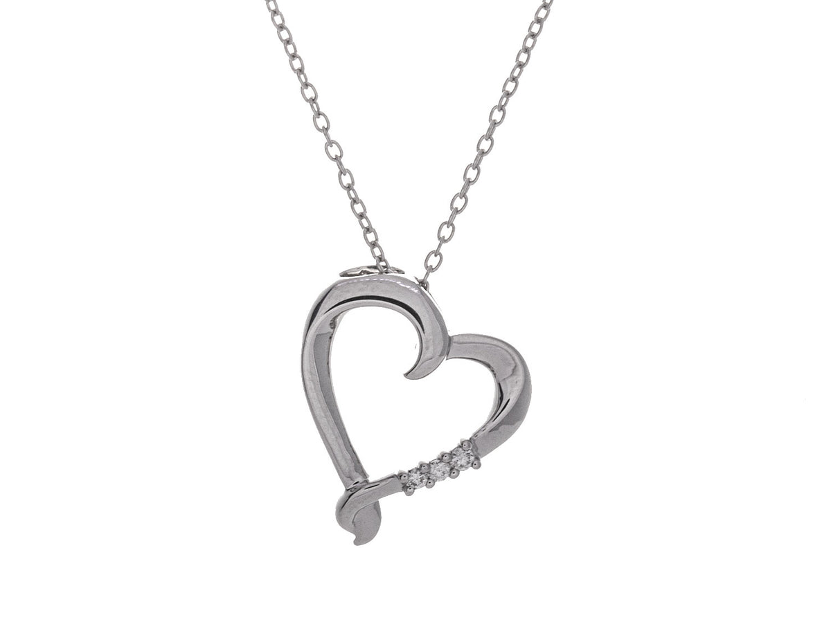 .05ct. t.w. Diamond Pendant in Sterling Silver