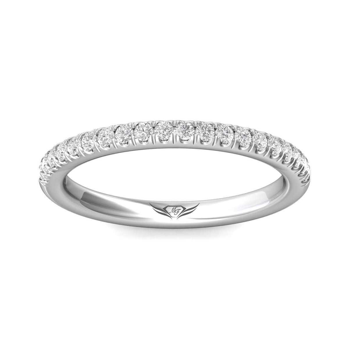 1/4ct. t.w. Diamond Wedding Ring in 14K White Gold