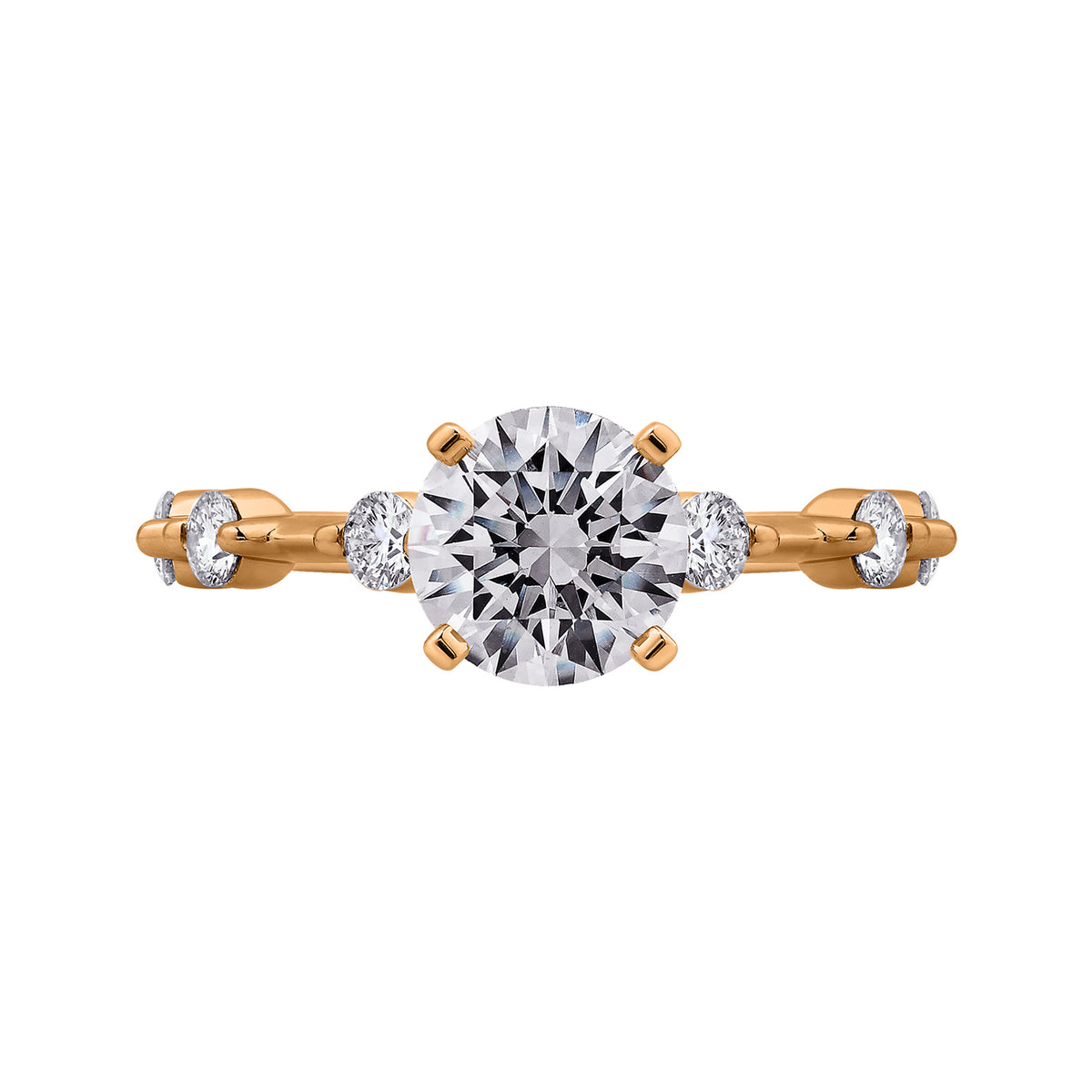 2/5ct. t.w. Diamond Engagement Ring in 14K Yellow Gold