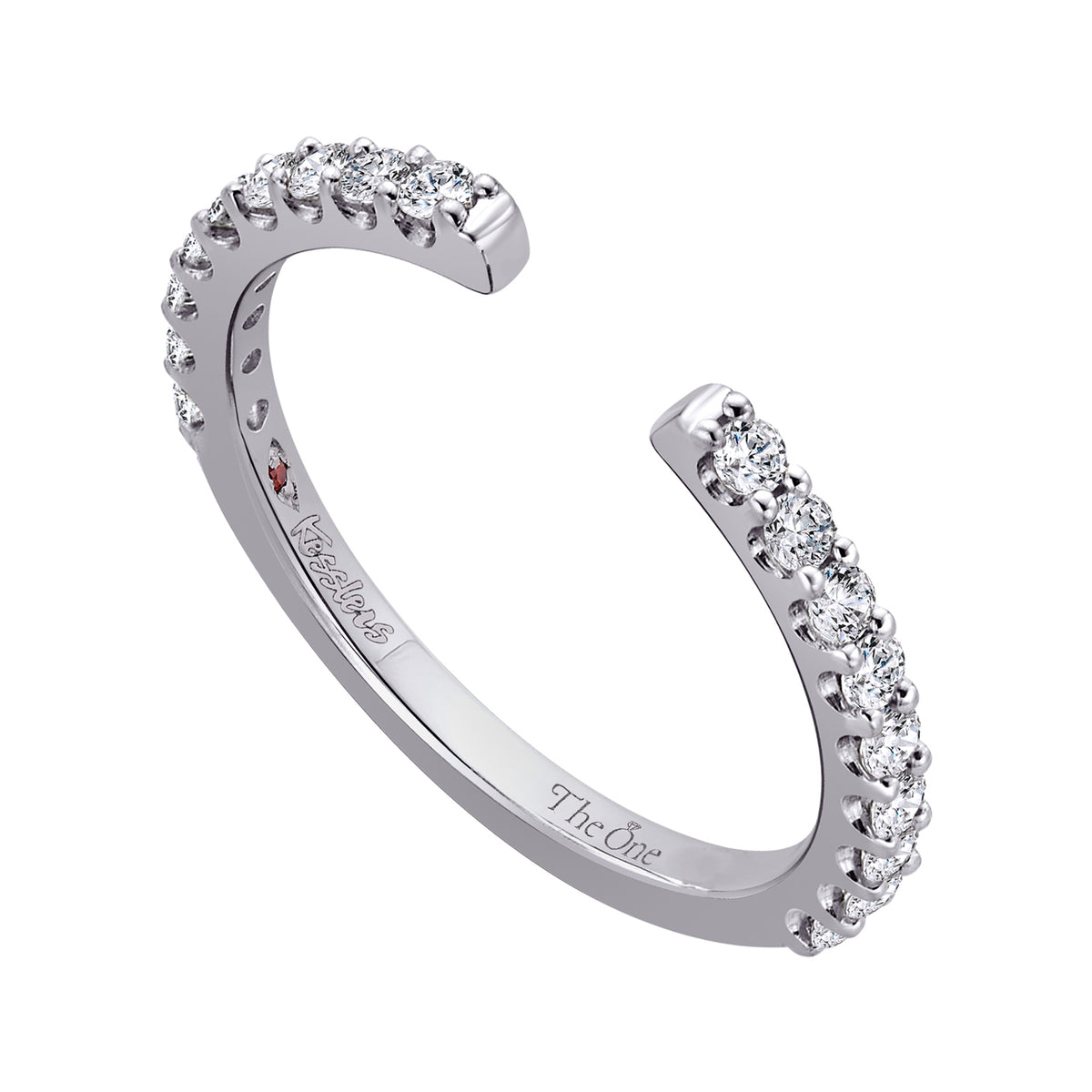 1/3ct. t.w. Diamond Anniversary Ring in 14K White Gold