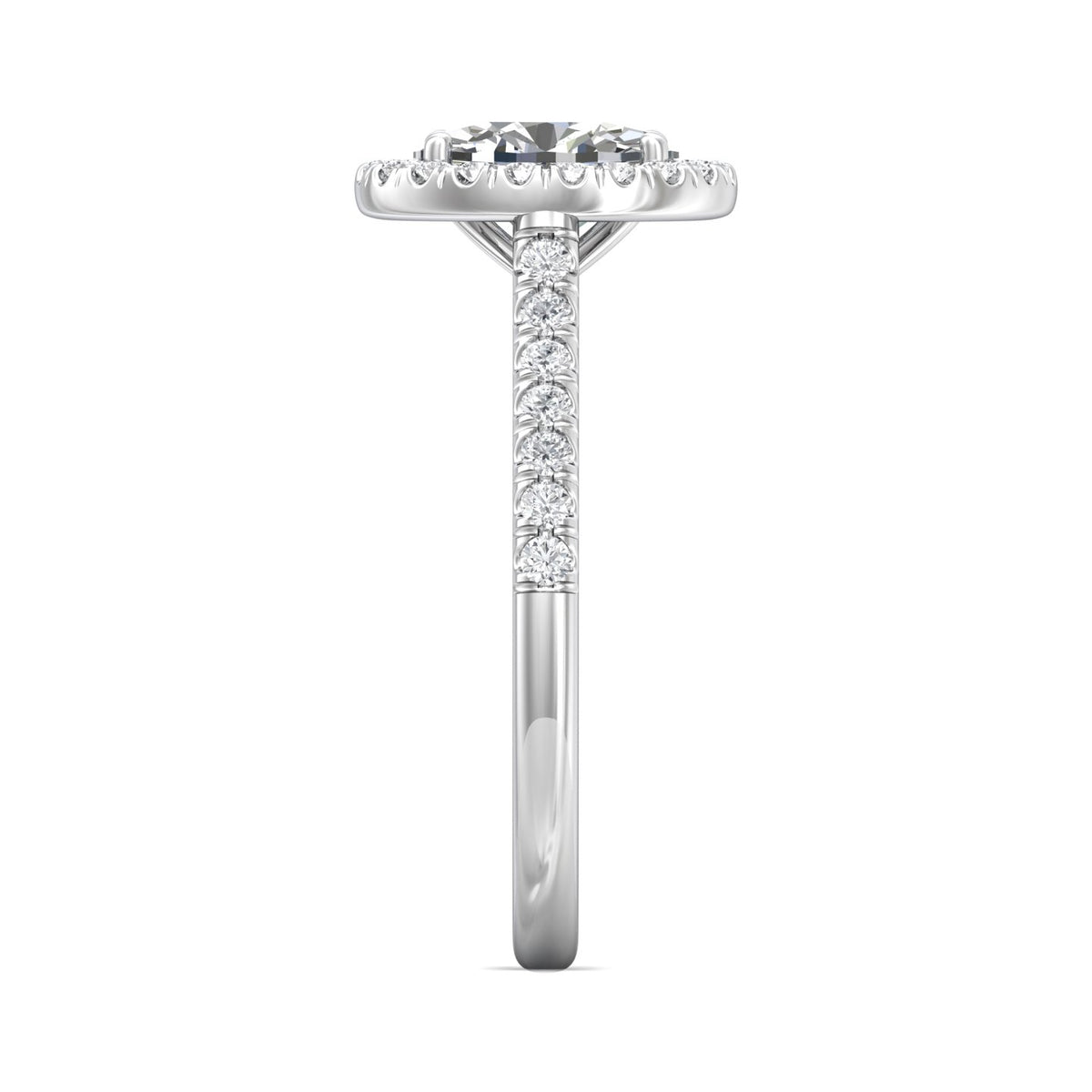 1/3ct. t.w. Diamond Engagement Ring in 14K White Gold