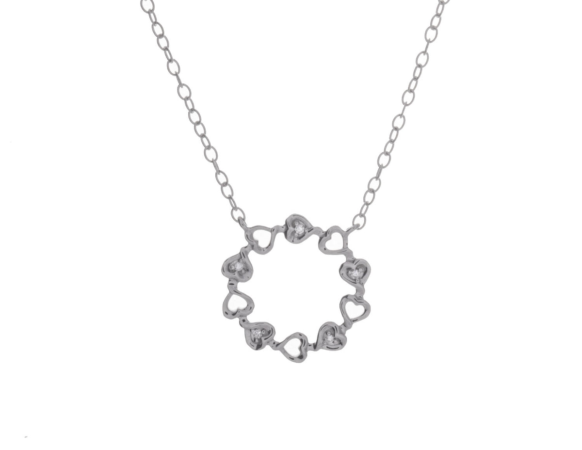 .02ct. t.w. Diamond Pendant in Sterling Silver