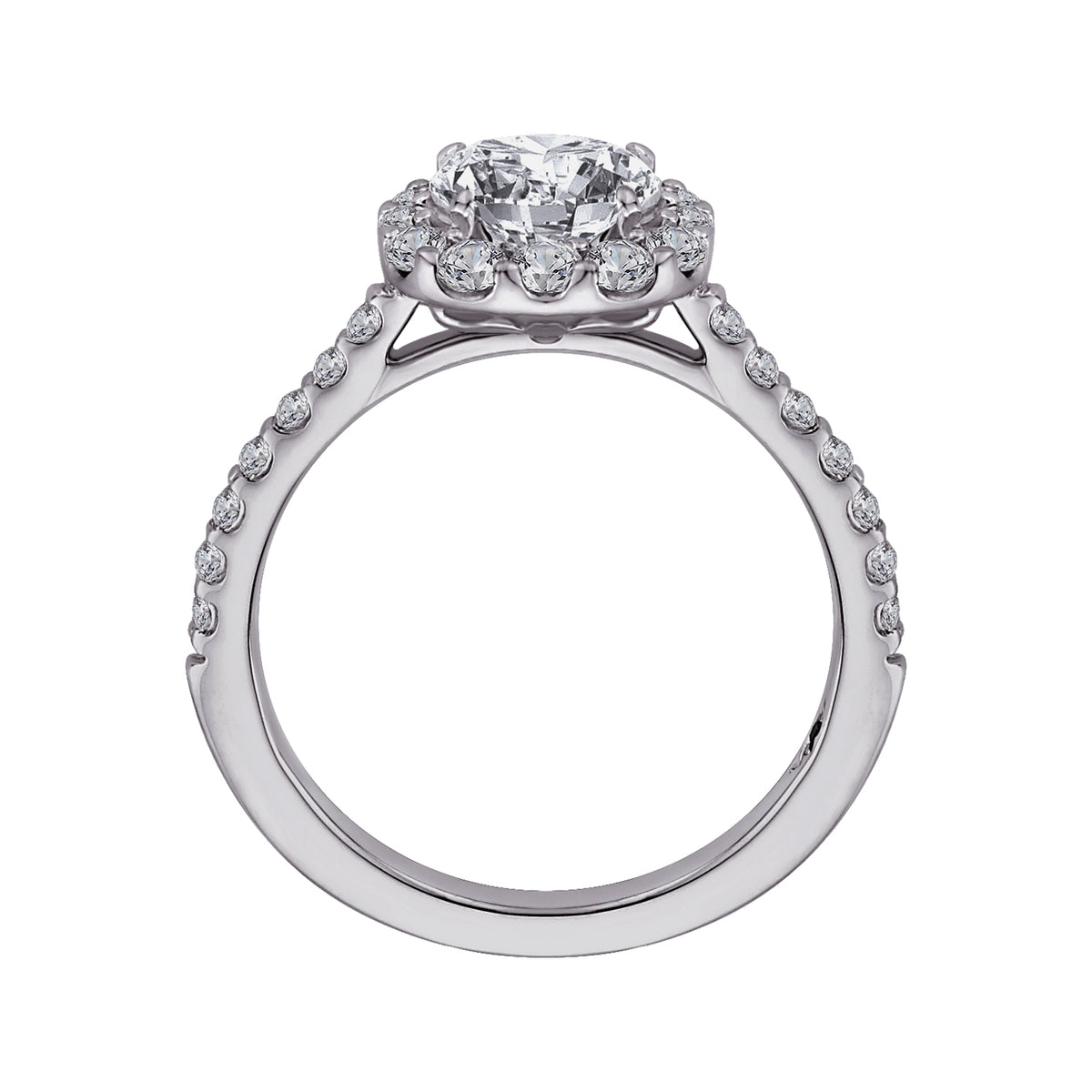 5/8ct. t.w. Diamond Engagement Ring in 14K White Gold