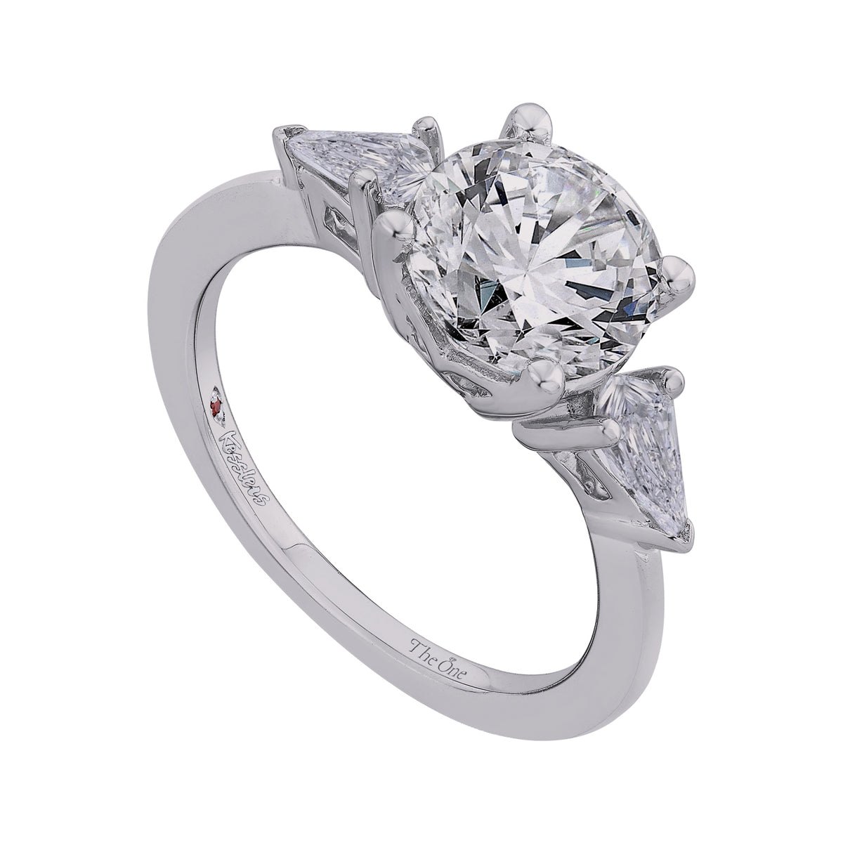 1/2ct. t.w. Diamond Engagement Ring in 14K White Gold