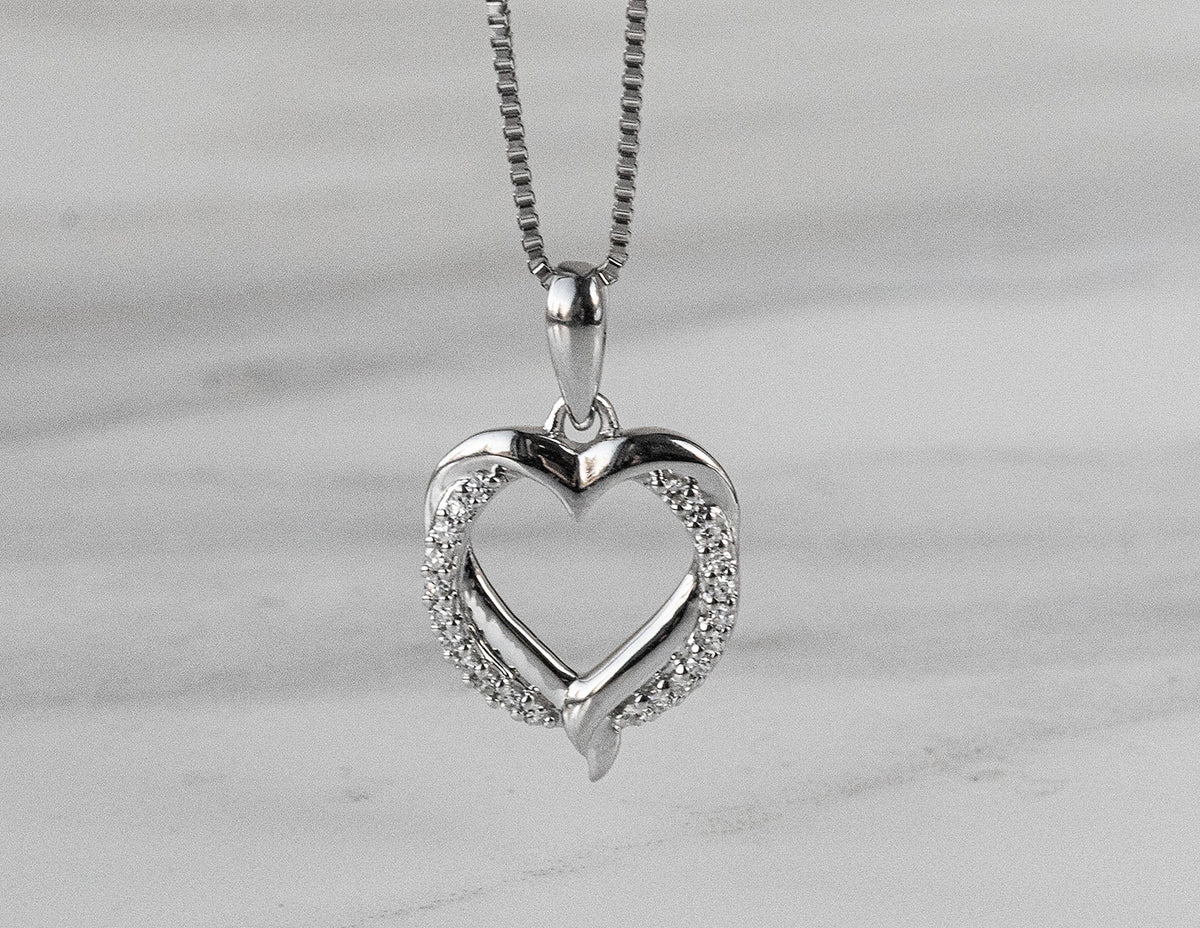 .05ct. t.w. Diamond Pendant in Sterling Silver
