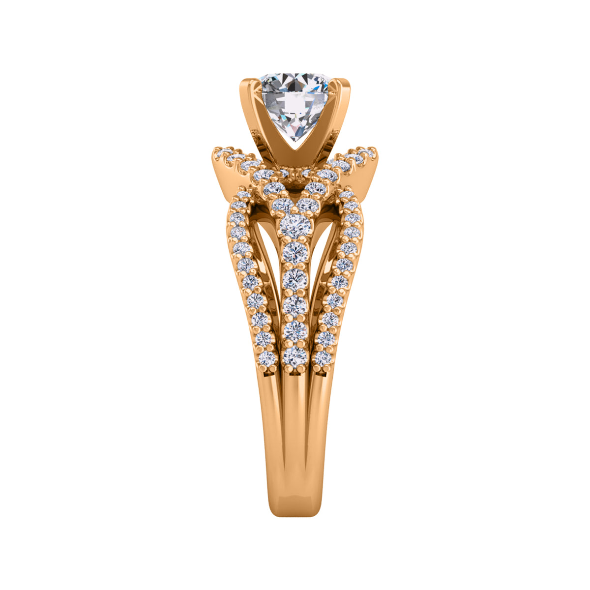 1/2ct. t.w. Diamond Engagement Ring in 14K Yellow Gold