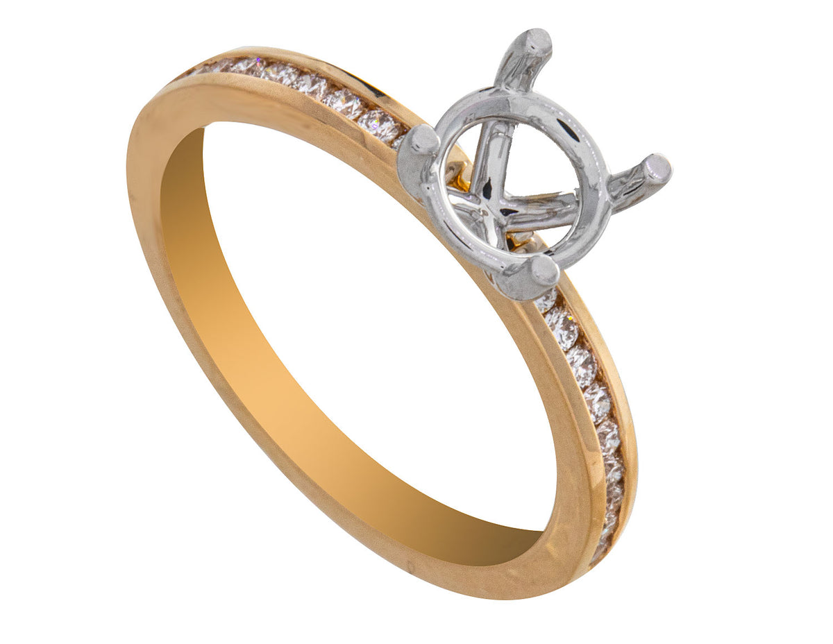 1/5ct. t.w. Diamond Engagement Ring in 14K Yellow Gold