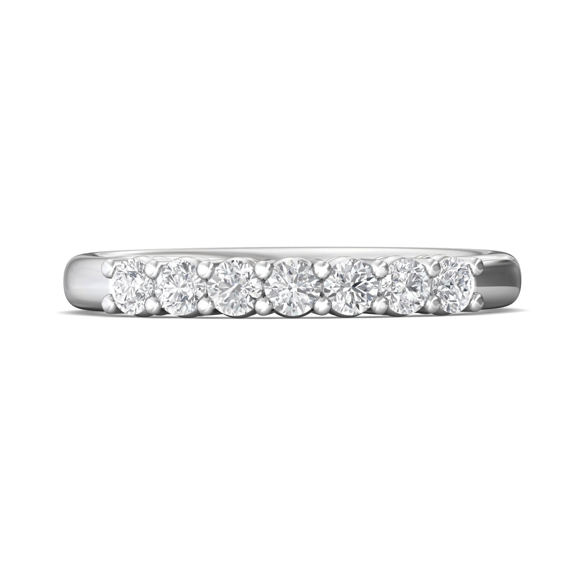 3/4ct. t.w. Diamond Wedding Ring in 14K White Gold