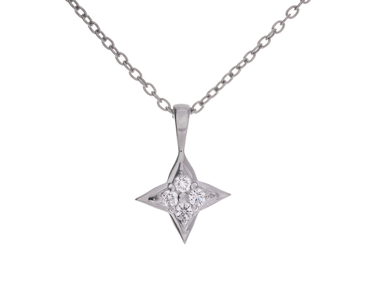 1/10ct. t.w. Diamond Pendant in Sterling Silver