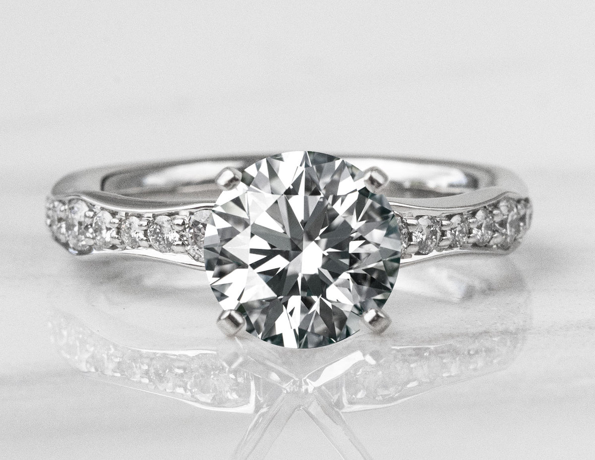 2/5ct. t.w. Kessler 81 Diamond Engagement Ring in Platinum