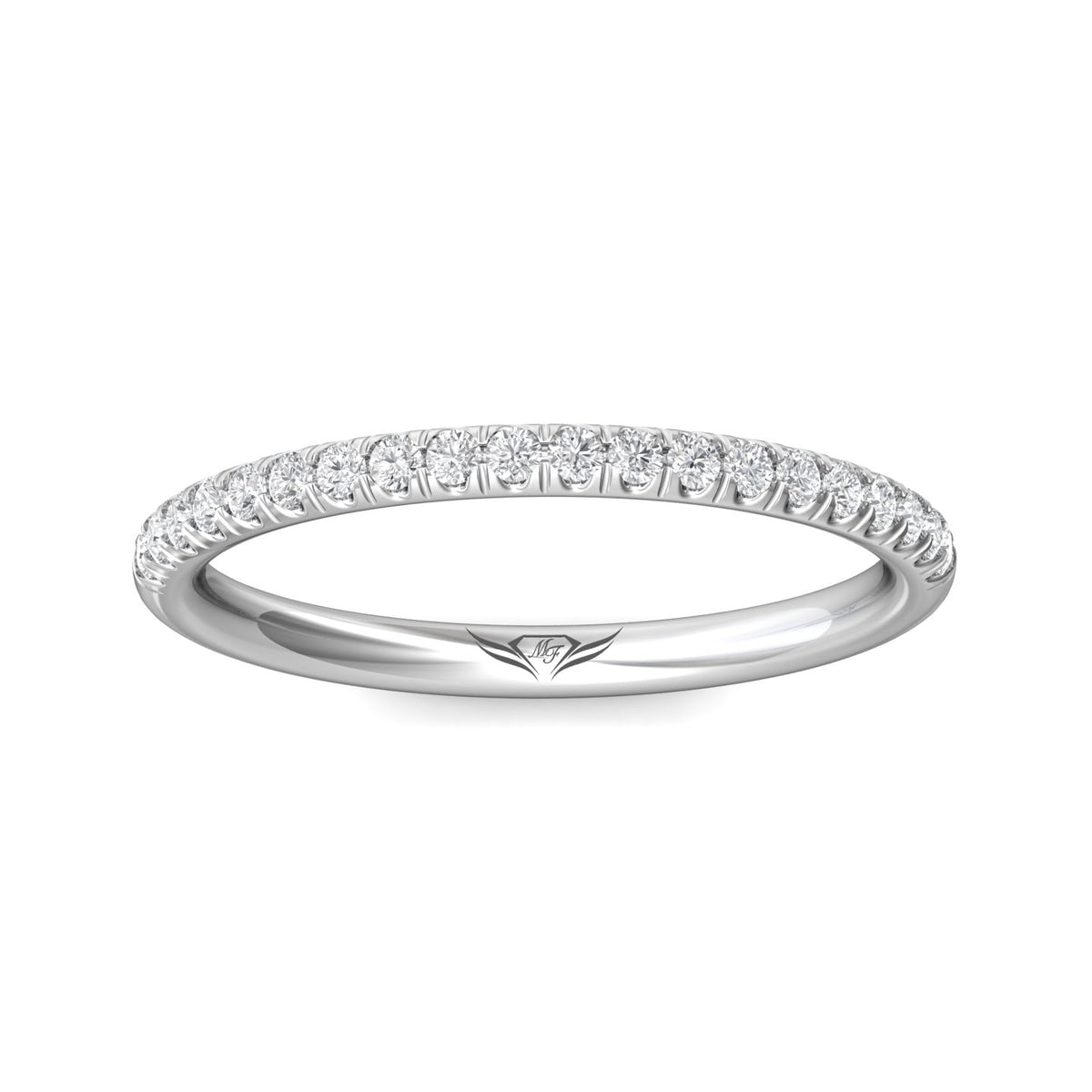 1/4ct. t.w. Diamond Wedding Band in 14K White Gold