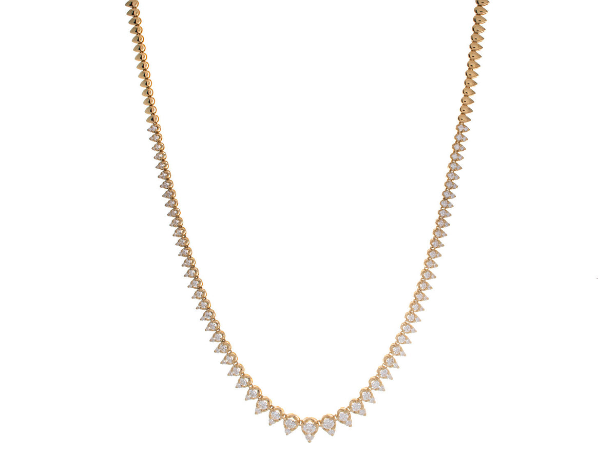 Lab Grown Diamond Pendant in 14K Yellow Gold