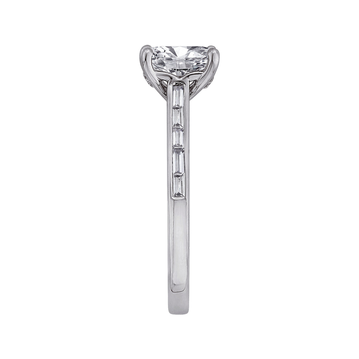 1/4ct. t.w. Diamond Engagement Ring in 14K White Gold