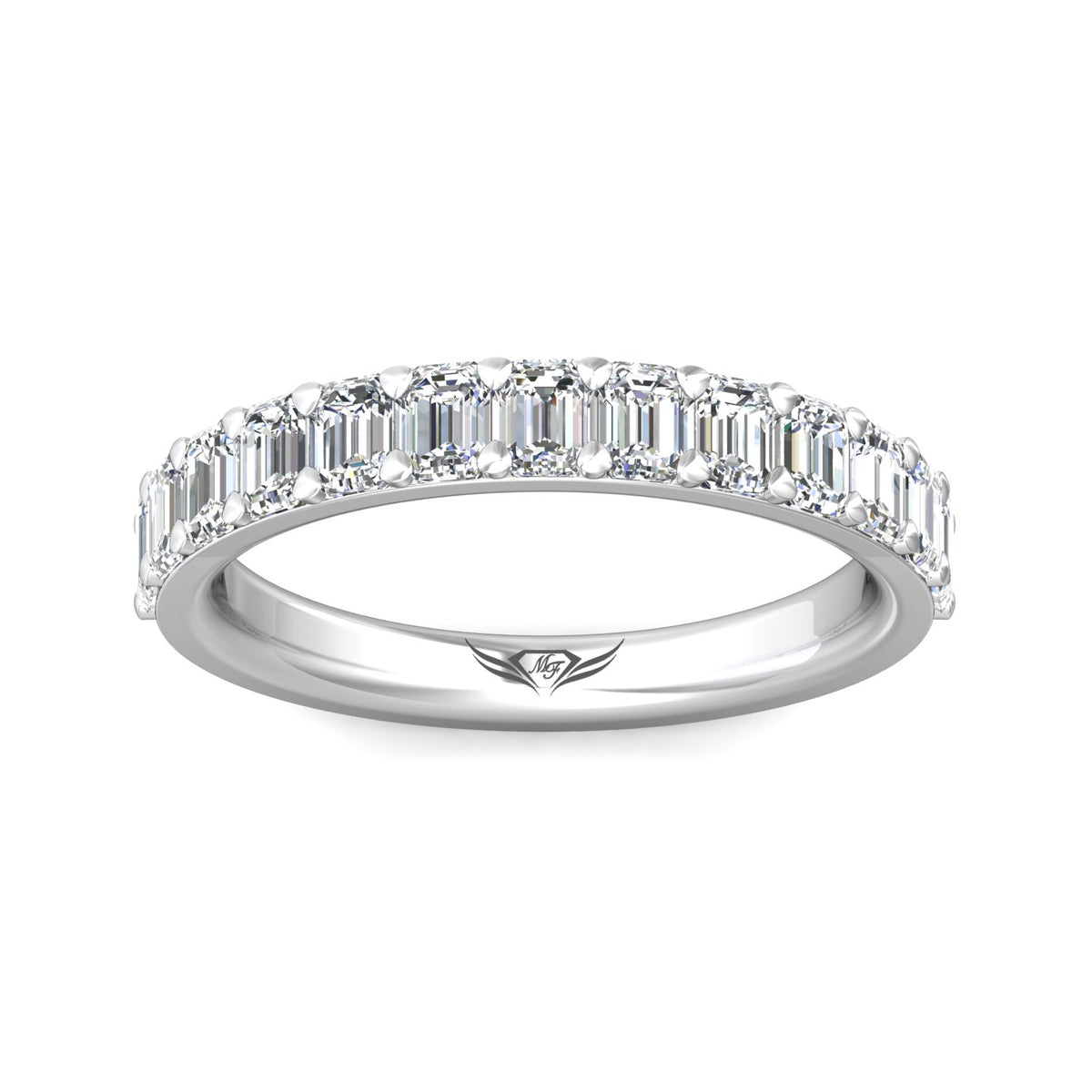 1 1/5ct. t.w. Diamond Anniversary Ring in 14K White Gold