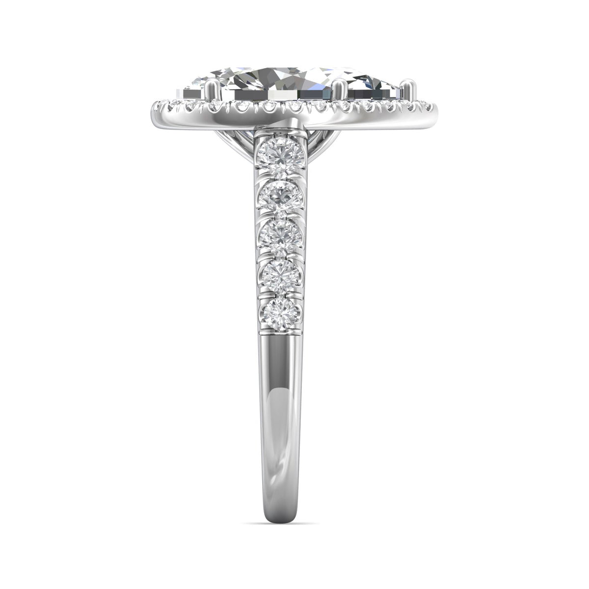 3/4ct. t.w. Diamond Engagement Ring in 14K White Gold