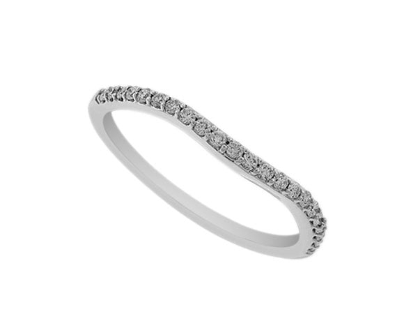 1/5ct. t.w. Round Diamond Ring in 14K White Gold