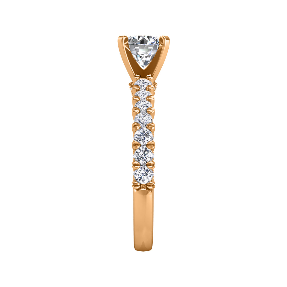 3/4ct. t.w. Diamond Engagement Ring in 14K Yellow Gold