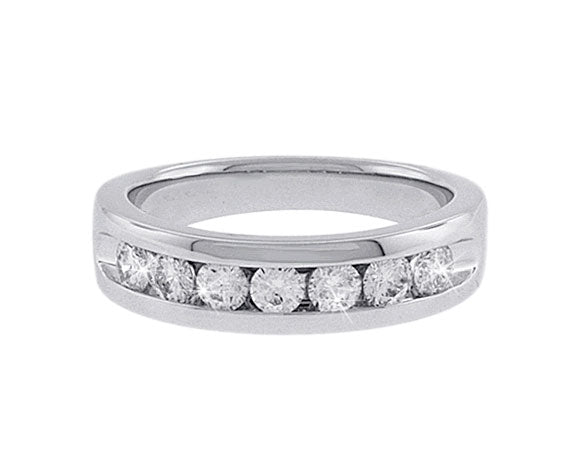 1ct. t.w. Diamond Wedding Ring in 14K White Gold