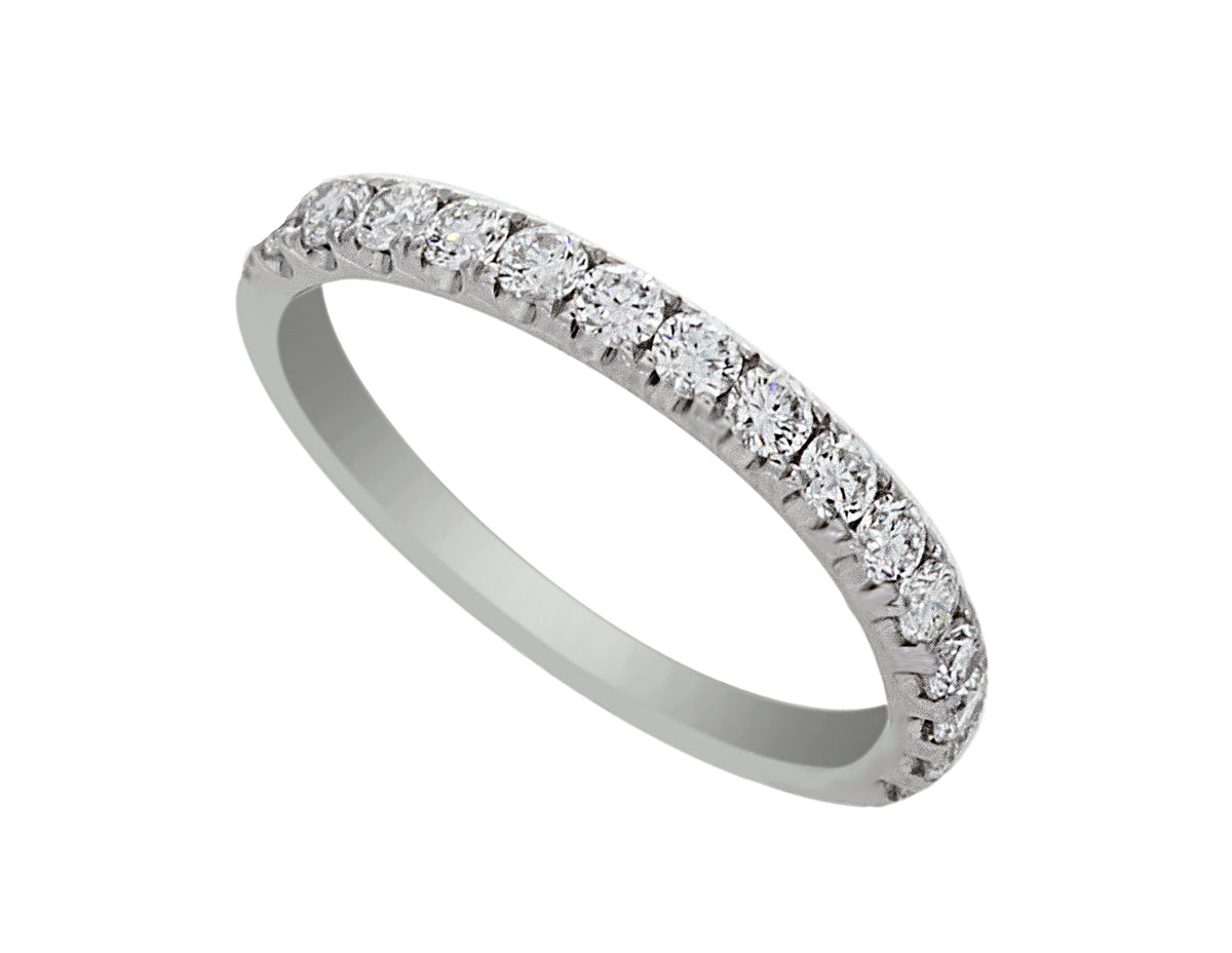 1/2ct. t.w. Round Diamond Anniversary Ring in 14K White Gold