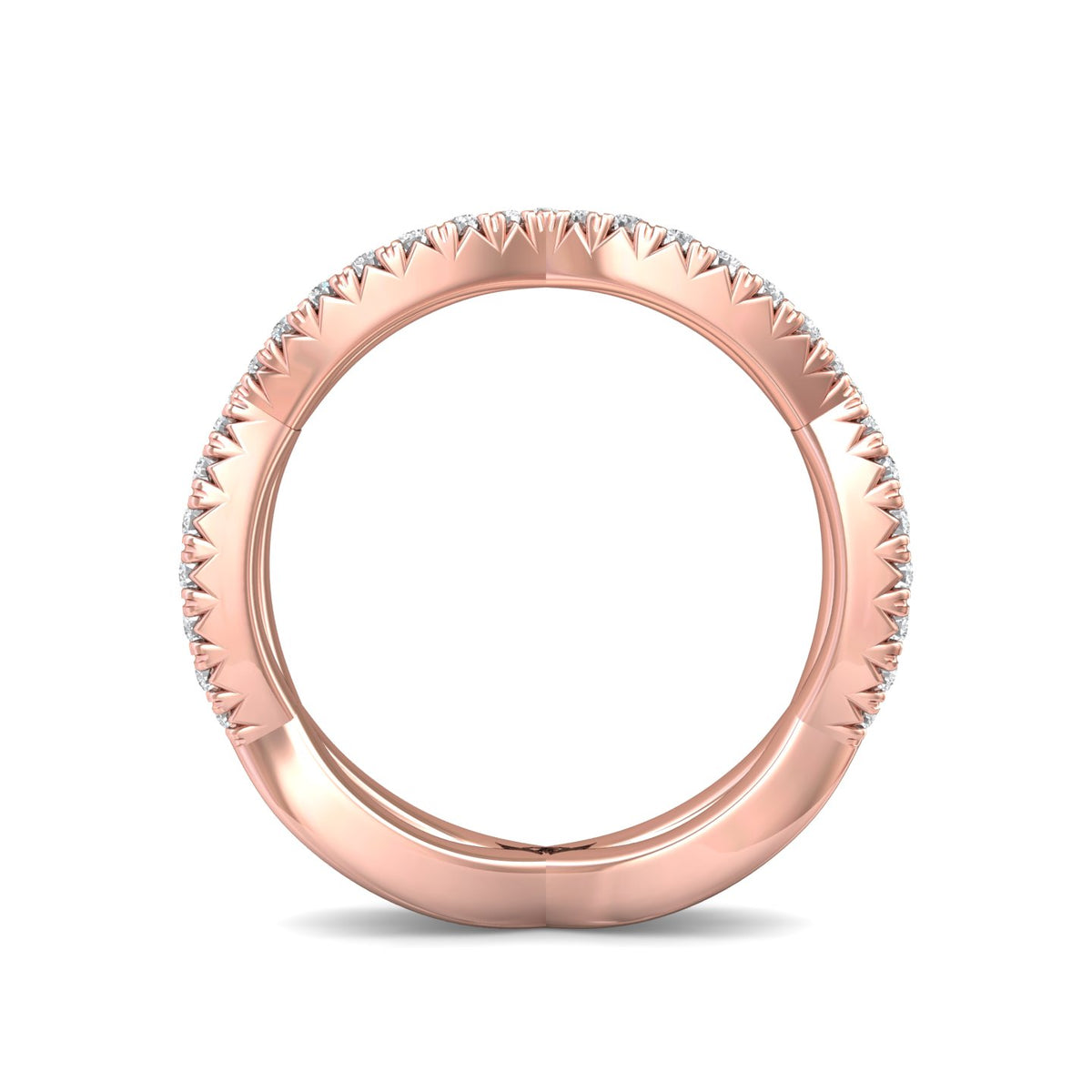 1/2ct. t.w. Diamond Anniversary Ring in 14K Rose Gold