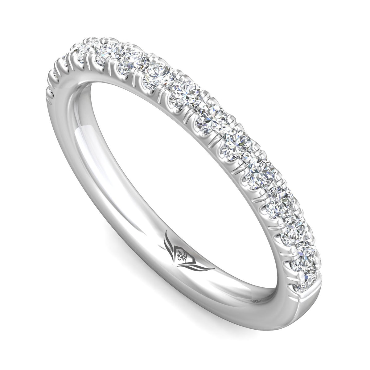 1/2ct. t.w. Diamond Wedding Band in 14K White Gold