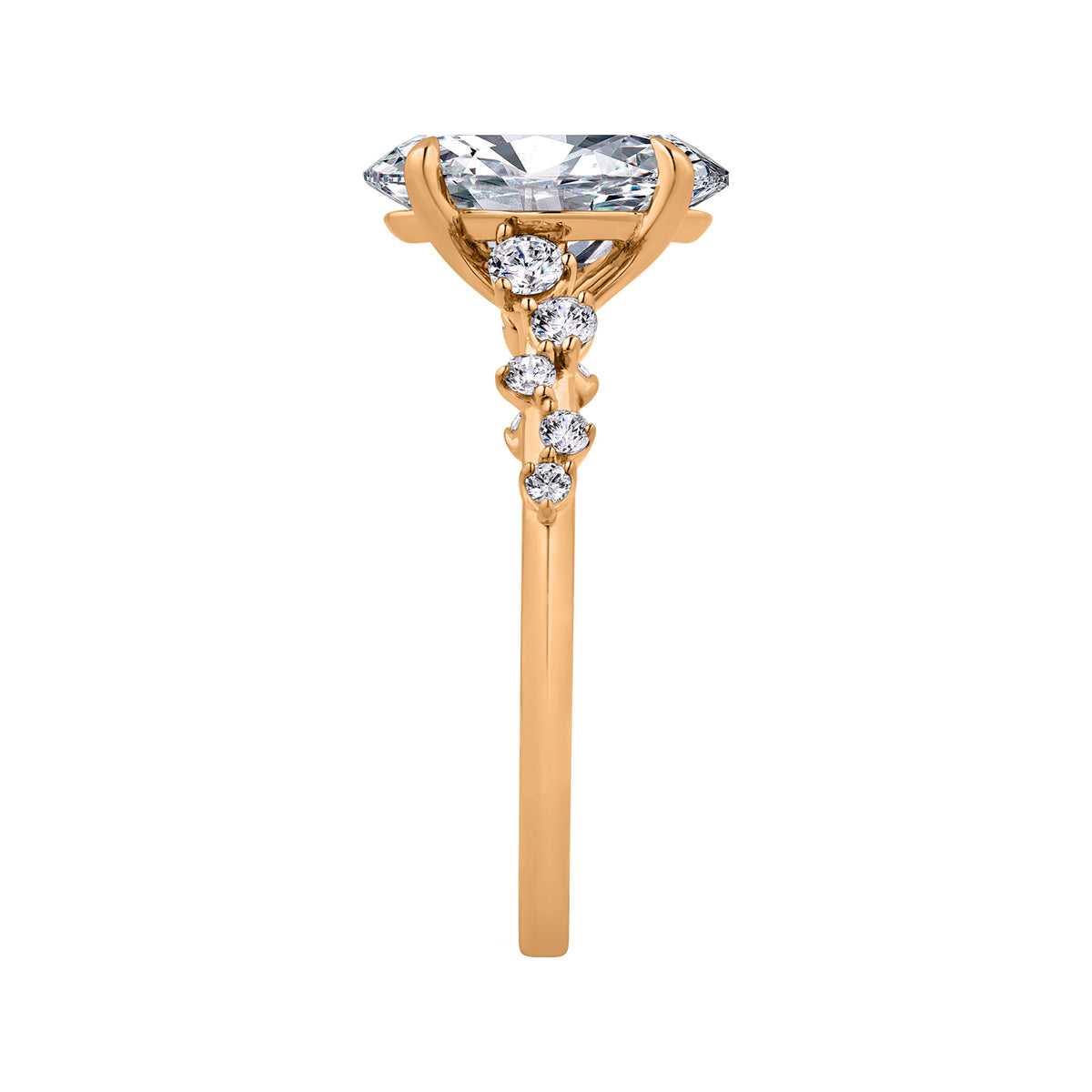 1/6ct. t.w. Diamond Engagement Ring in 14K Yellow Gold