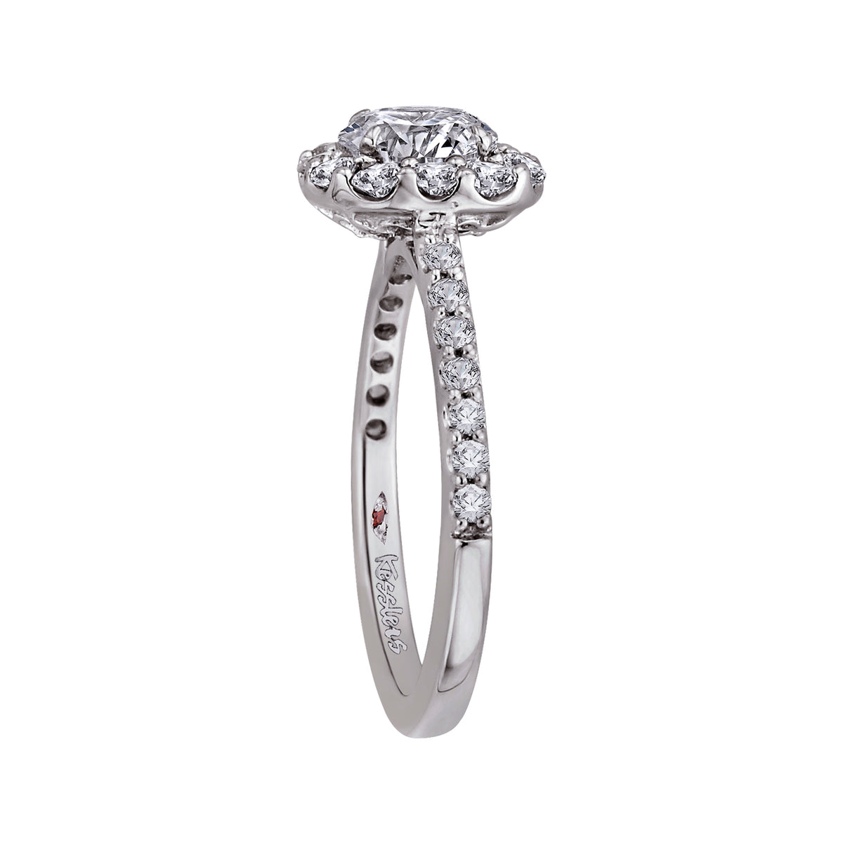 5/8ct. t.w. Diamond Engagement Ring in 14K White Gold