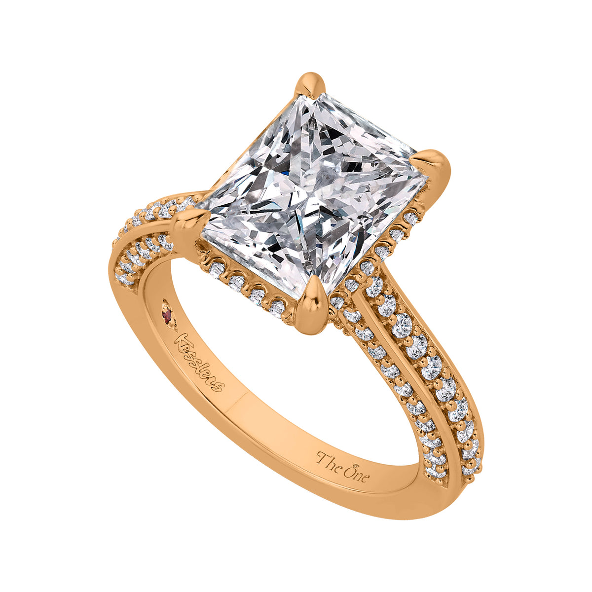 5/8ct. t.w. Diamond Engagement Ring in 14K Yellow Gold