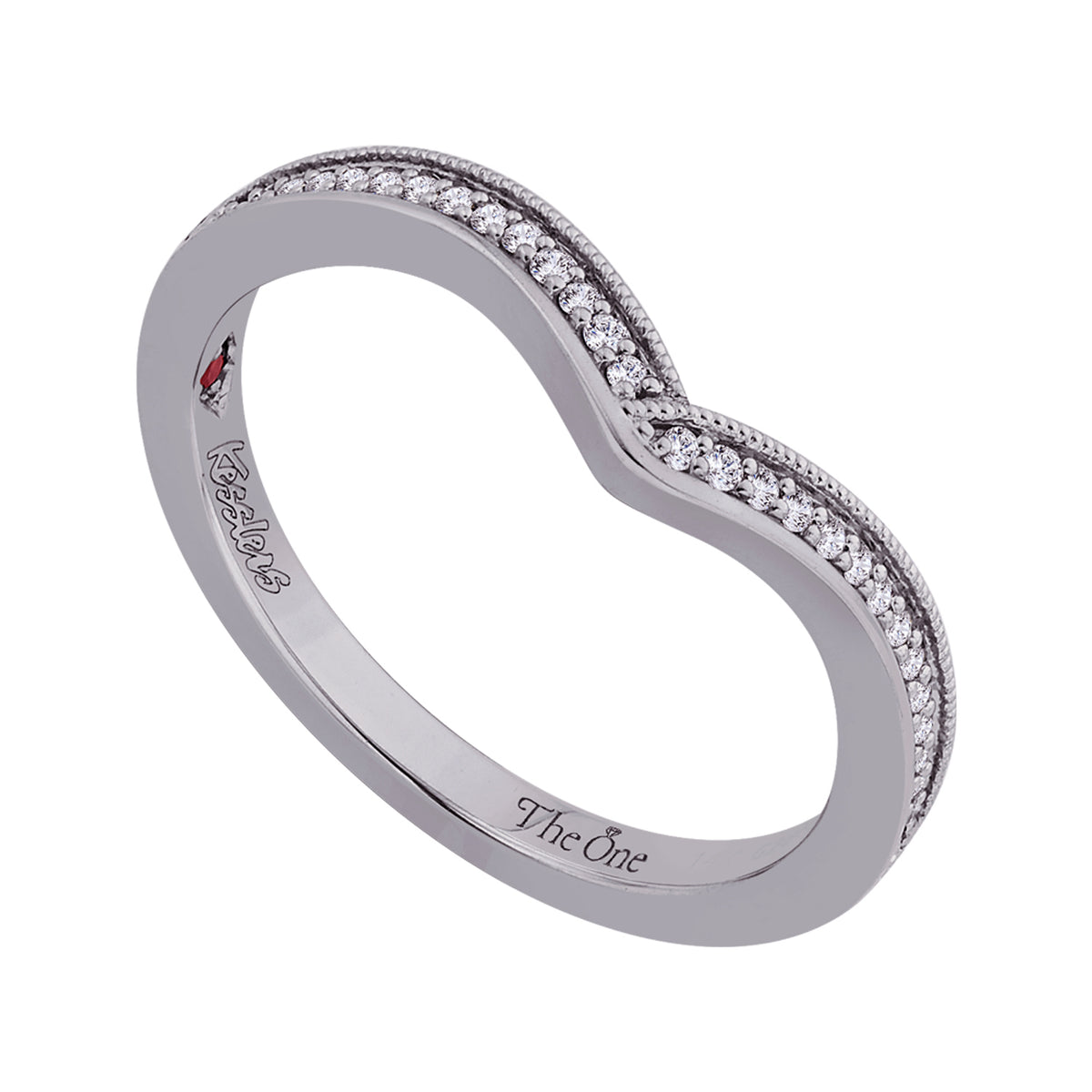 1/10ct. t.w. Diamond Anniversary Ring in 14K White Gold