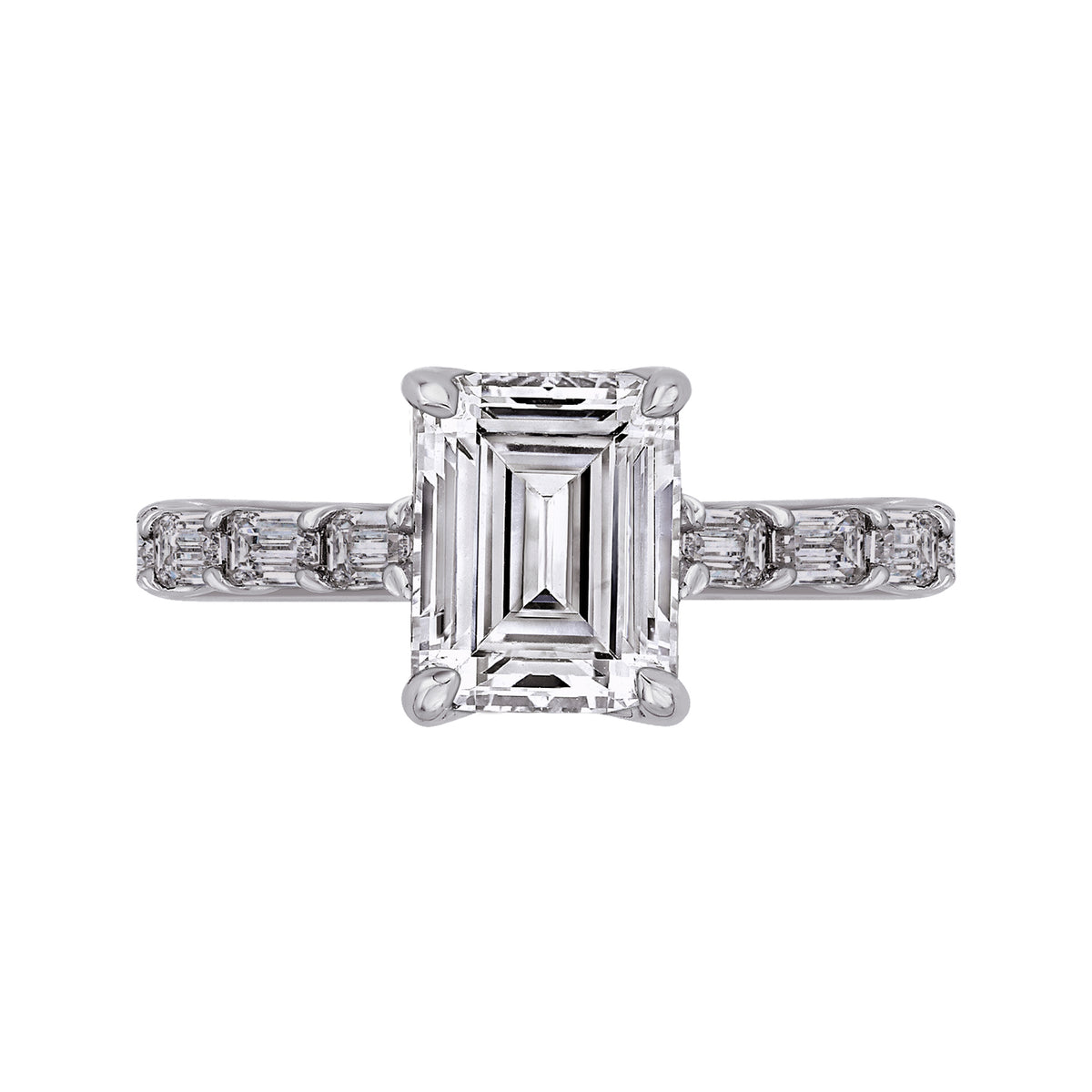 1/2ct. t.w. Diamond Engagement Ring in 14K White Gold