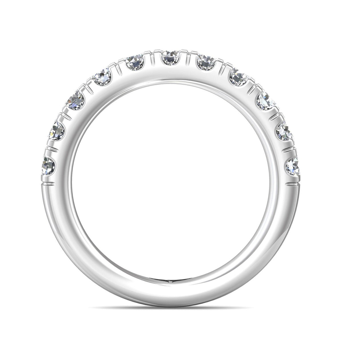 1ct. t.w. Diamond Wedding Ring in 14K White Gold