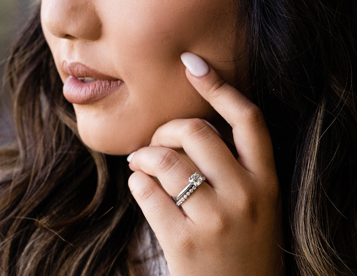 1/3ct. t.w. Round Diamond Anniversary Ring in 14K White Gold